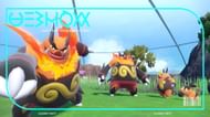 Emboar's Pokedex entry in Pokemon Scarlet and Violet (Image via The Pokemon Company)